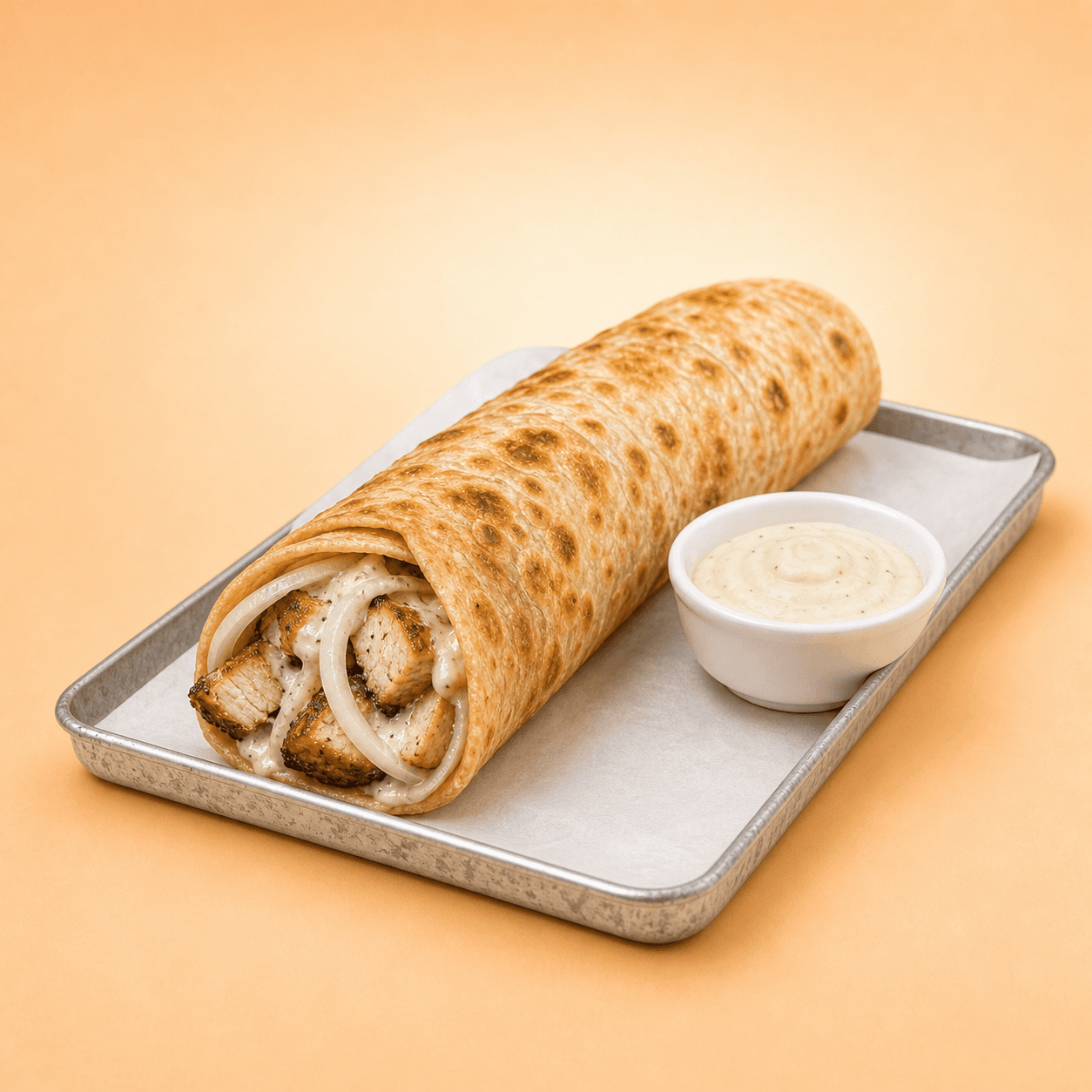 Chicken Malai Roll